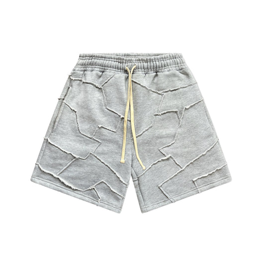 [patchwork.] heavyweight shorts.
