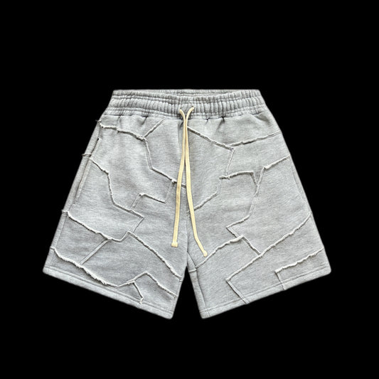 [patchwork.] heavyweight shorts.