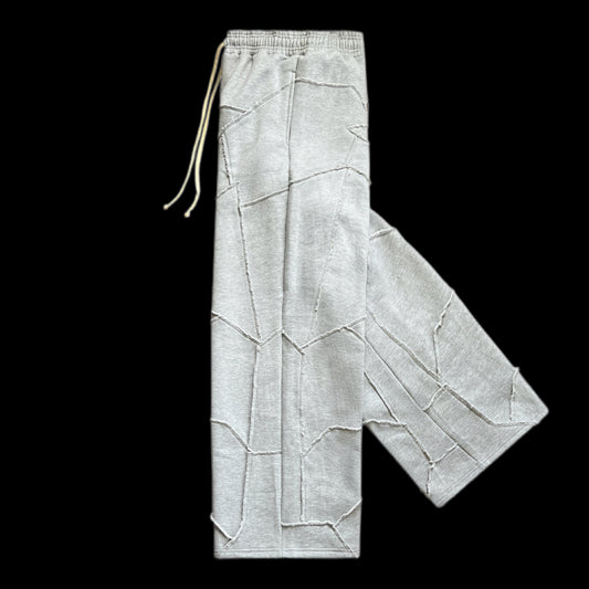 [patchwork.] heavyweight joggers.