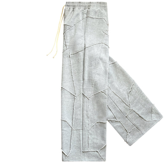 [patchwork.] heavyweight joggers.